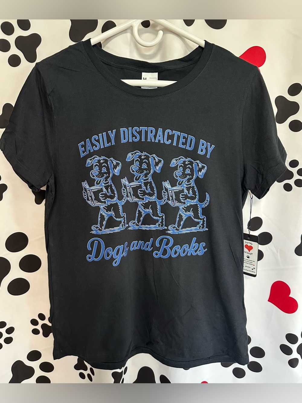 Dog Graphic Crewneck Tee - NWT/NIP